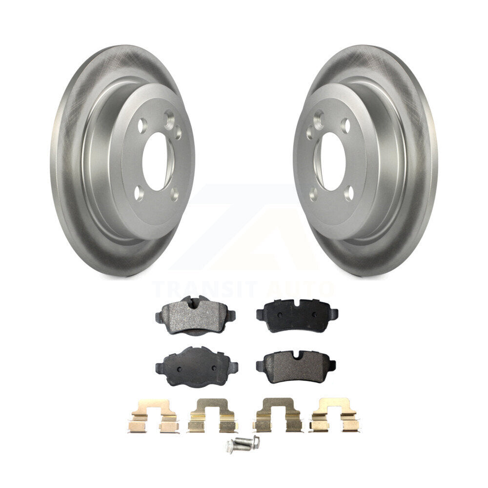 Coated Disc Rotors and Ceramic Brake Pads Kit-KGT-101572 - Kit.bestparts.ca