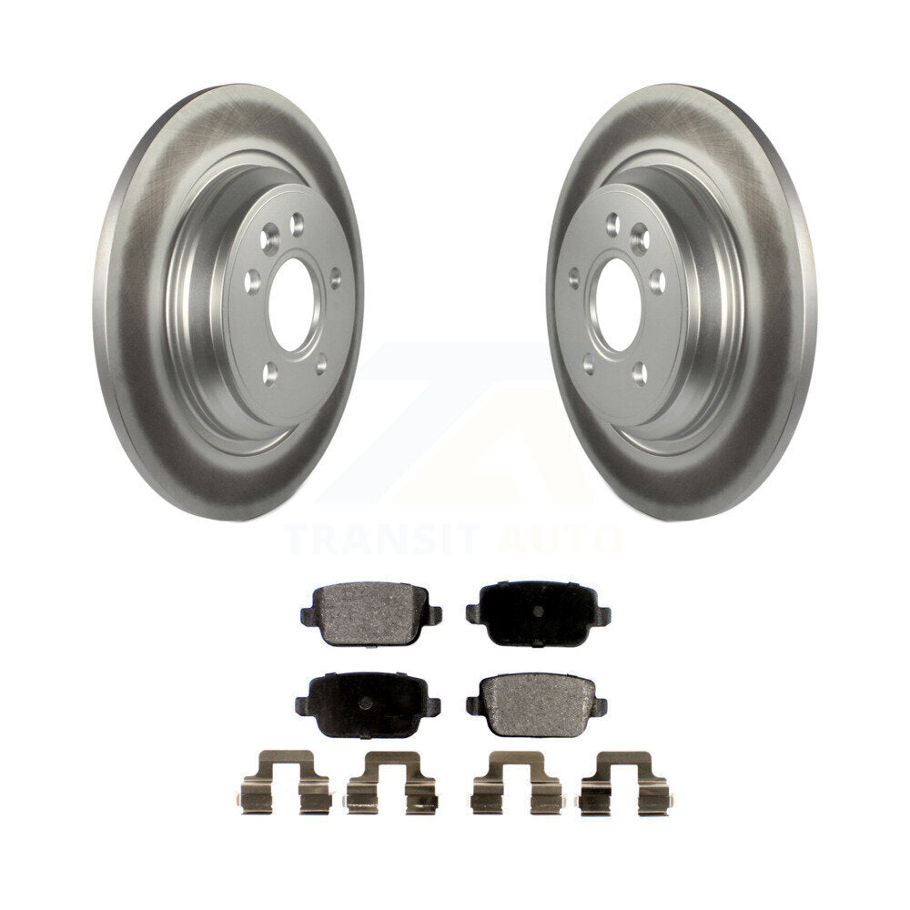 Coated Disc Rotors and Ceramic Brake Pads Kit-KGT-101574 - Kit.bestparts.ca