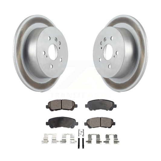Coated Disc Rotors and Ceramic Brake Pads Kit-KGT-101577 - Kit.bestparts.ca