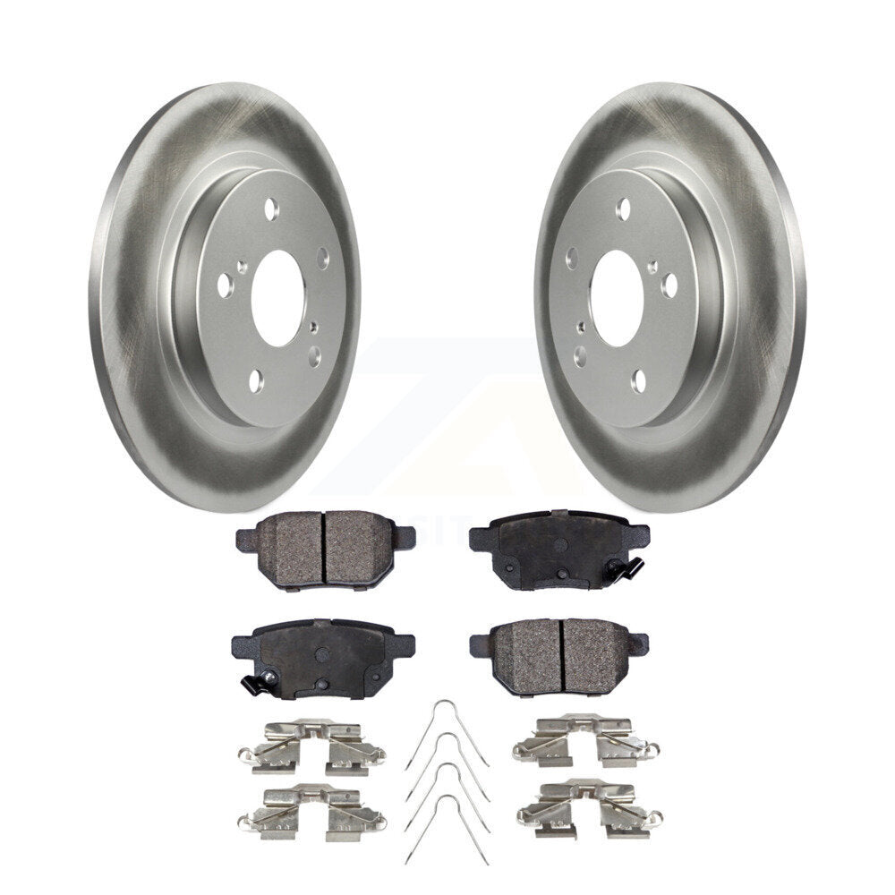 Coated Disc Rotors and Ceramic Brake Pads Kit-KGT-101580 - Kit.bestparts.ca