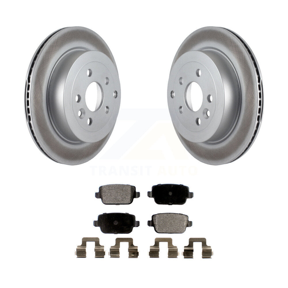 Coated Disc Rotors and Ceramic Brake Pads Kit-KGT-101582 - Kit.bestparts.ca Kit.bestparts.ca