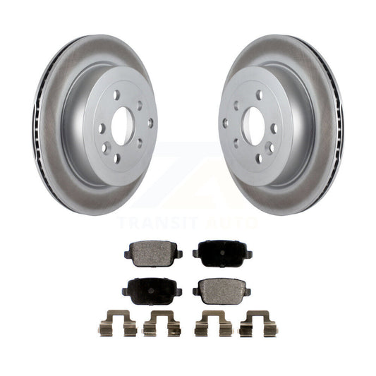 Coated Disc Rotors and Ceramic Brake Pads Kit-KGT-101582 - Kit.bestparts.ca