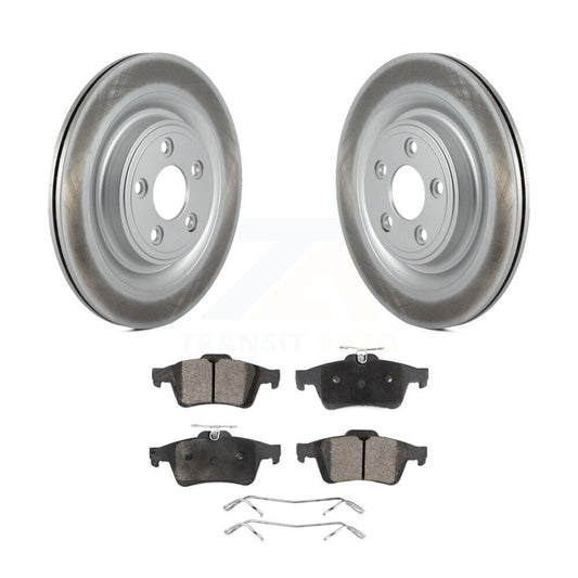 Coated Disc Rotors and Ceramic Brake Pads Kit-KGT-101583 - Kit.bestparts.ca