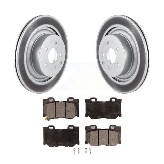 Coated Disc Rotors and Ceramic Brake Pads Kit-KGT-101584 - Kit.bestparts.ca