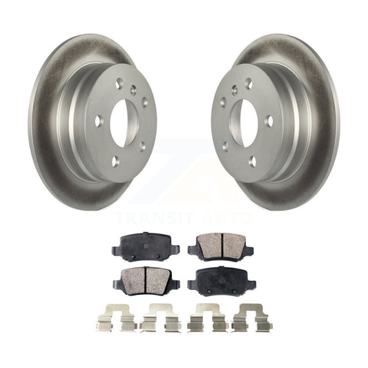 Coated Disc Rotors and Ceramic Brake Pads Kit-KGT-101586 - Kit.bestparts.ca