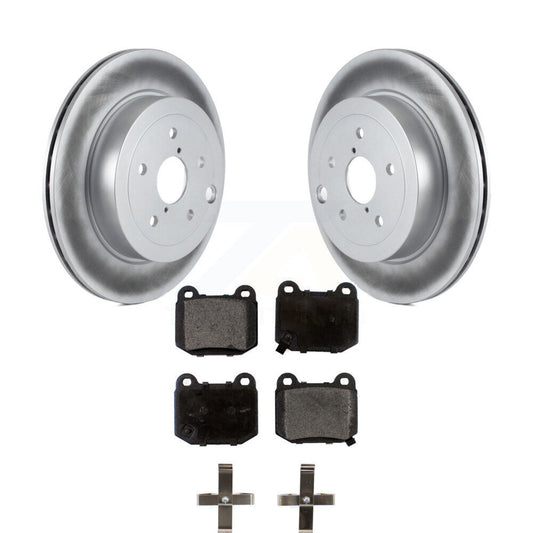coated disc rotors and ceramic brake pads-kgt-101587 - Kit.bestparts.ca