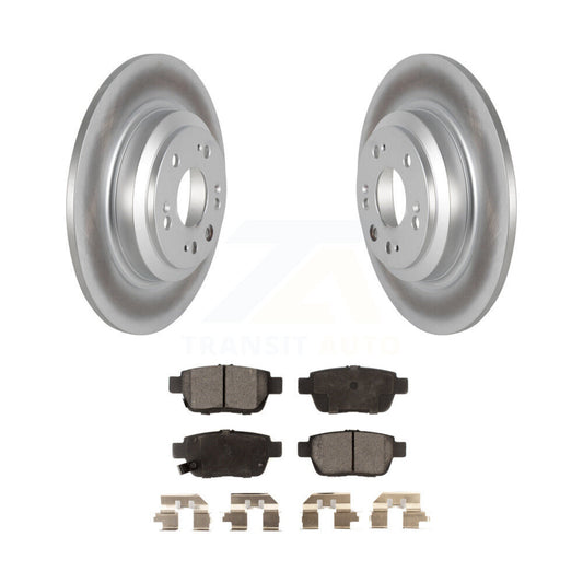 Coated Disc Rotors and Ceramic Brake Pads Kit-KGT-101597 - Kit.bestparts.ca