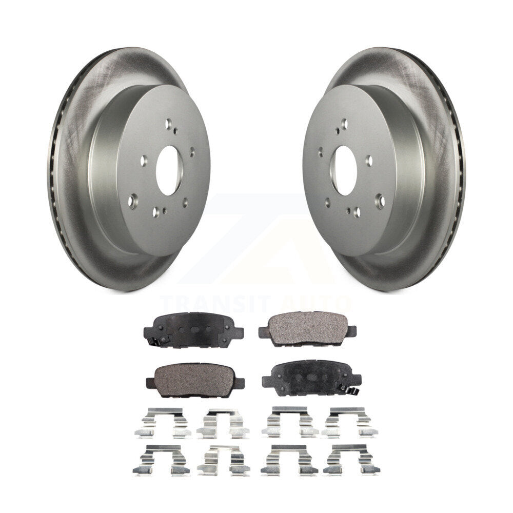 Coated Disc Rotors and Ceramic Brake Pads Kit-KGT-101598 - Kit.bestparts.ca