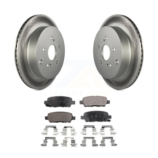 Coated Disc Rotors and Ceramic Brake Pads Kit-KGT-101598 - Kit.bestparts.ca