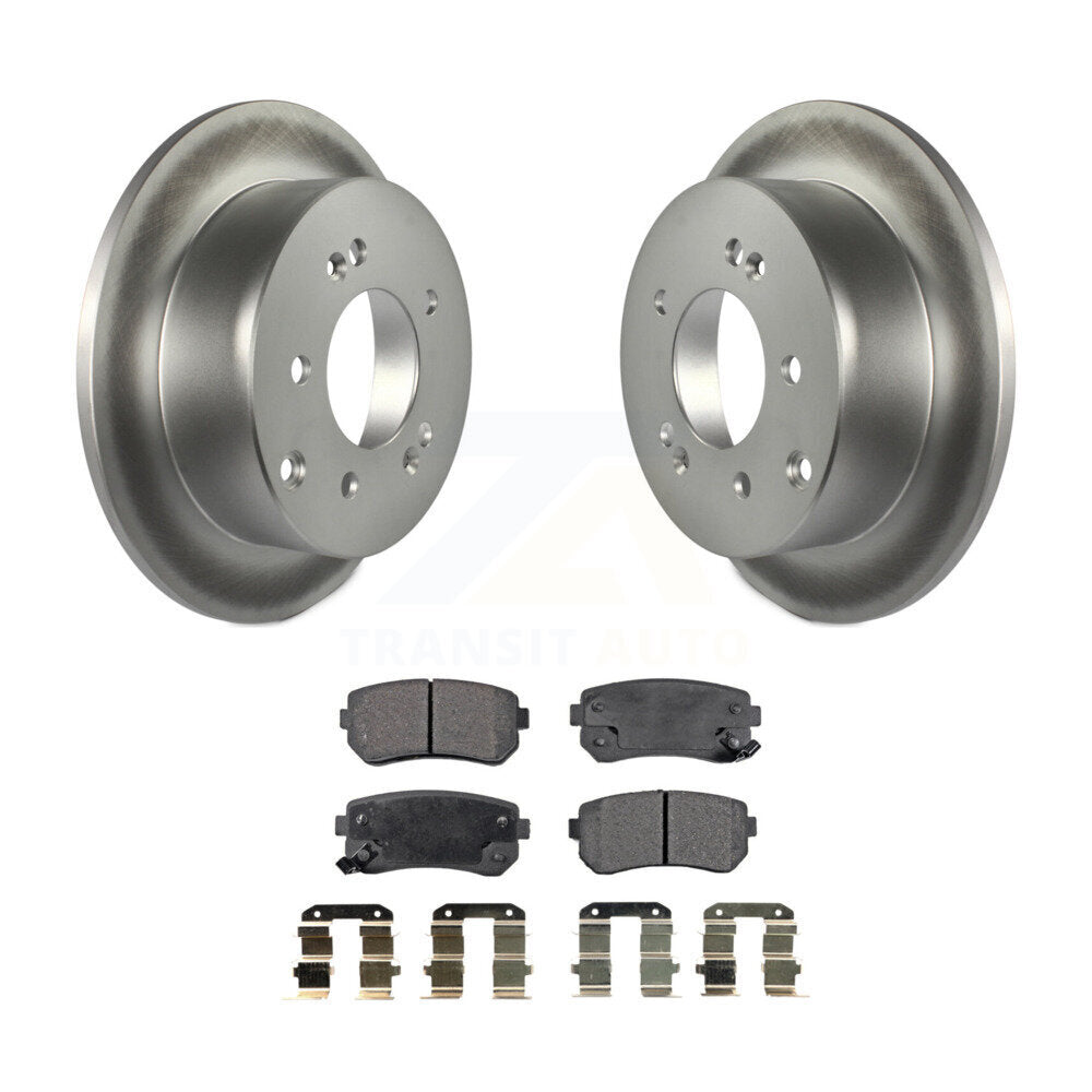 Coated Disc Rotors and Ceramic Brake Pads Kit-KGT-101599 - Kit.bestparts.ca