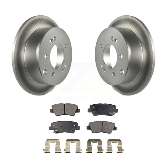 Coated Disc Rotors and Ceramic Brake Pads Kit-KGT-101600 - Kit.bestparts.ca
