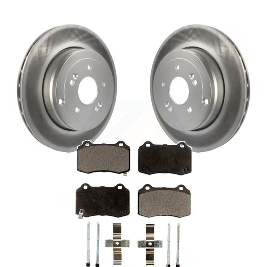 Coated Disc Rotors and Ceramic Brake Pads Kit-KGT-101602 - Kit.bestparts.ca