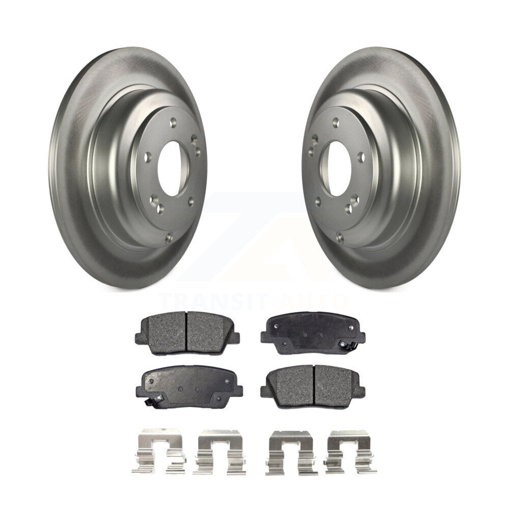 Coated Disc Rotors and Ceramic Brake Pads Kit-KGT-101603 - Kit.bestparts.ca