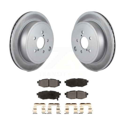 Coated Disc Rotors and Ceramic Brake Pads Kit-KGT-101608 - Kit.bestparts.ca
