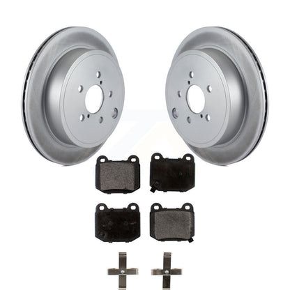 Coated Disc Rotors and Ceramic Brake Pads Kit-KGT-101609 - Kit.bestparts.ca