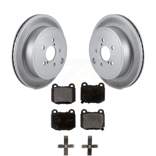 Coated Disc Rotors and Ceramic Brake Pads Kit-KGT-101609 - Kit.bestparts.ca