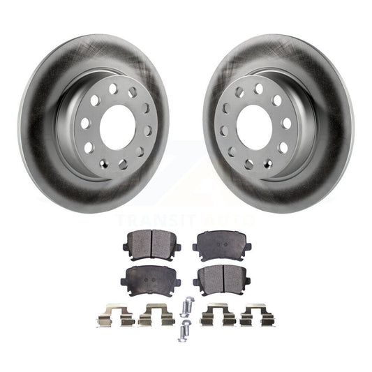 Coated Disc Rotors and Ceramic Brake Pads Kit-KGT-101611 - Kit.bestparts.ca