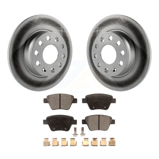 Coated Disc Rotors and Ceramic Brake Pads Kit-KGT-101612 - Kit.bestparts.ca