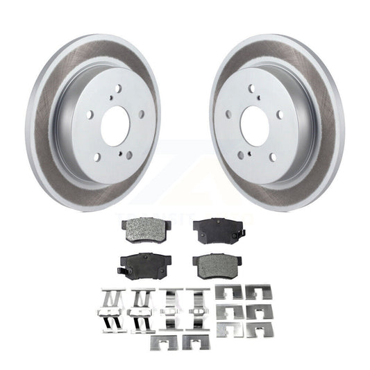Coated Disc Rotors and Ceramic Brake Pads Kit-KGT-101616 - Kit.bestparts.ca