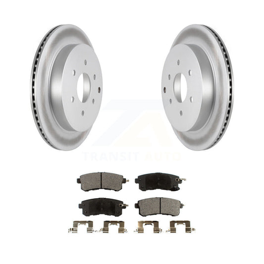 coated disc rotors and ceramic brake pads-kgt-101618 - Kit.bestparts.ca