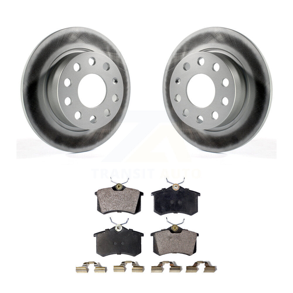 Coated Disc Rotors and Ceramic Brake Pads Kit-KGT-101621 - Kit.bestparts.ca