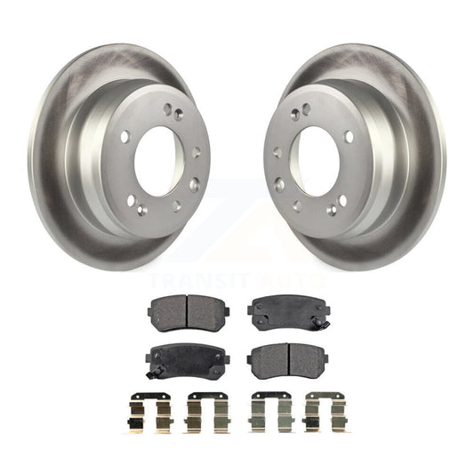 Coated Disc Rotors and Ceramic Brake Pads Kit-KGT-101624 - Kit.bestparts.ca