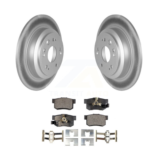 Coated Disc Rotors and Ceramic Brake Pads Kit-KGT-101625 - Kit.bestparts.ca