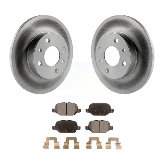 Coated Disc Rotors and Ceramic Brake Pads Kit-KGT-101629 - Kit.bestparts.ca