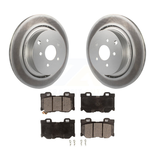 Coated Disc Rotors and Ceramic Brake Pads Kit-KGT-101630 - Kit.bestparts.ca