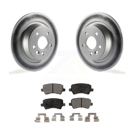 Coated Disc Rotors and Ceramic Brake Pads Kit-KGT-101632 - Kit.bestparts.ca
