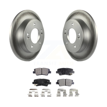 Coated Disc Rotors and Ceramic Brake Pads Kit-KGT-101633 - Kit.bestparts.ca