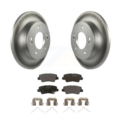 Coated Disc Rotors and Ceramic Brake Pads Kit-KGT-101634 - Kit.bestparts.ca
