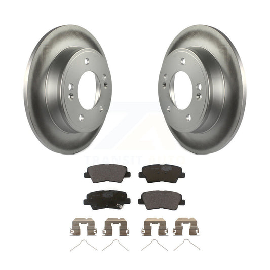 Coated Disc Rotors and Ceramic Brake Pads Kit-KGT-101634 - Kit.bestparts.ca