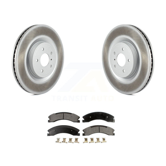 Coated Disc Rotors and Ceramic Brake Pads Kit-KGT-101638 - Kit.bestparts.ca