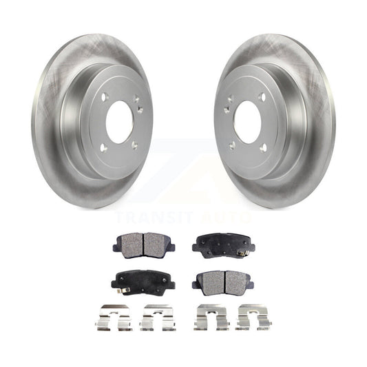 Coated Disc Rotors and Ceramic Brake Pads Kit-KGT-101640 - Kit.bestparts.ca