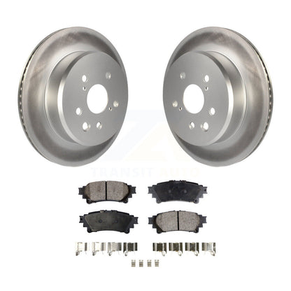 Coated Disc Rotors and Ceramic Brake Pads Kit-KGT-101642 - Kit.bestparts.ca