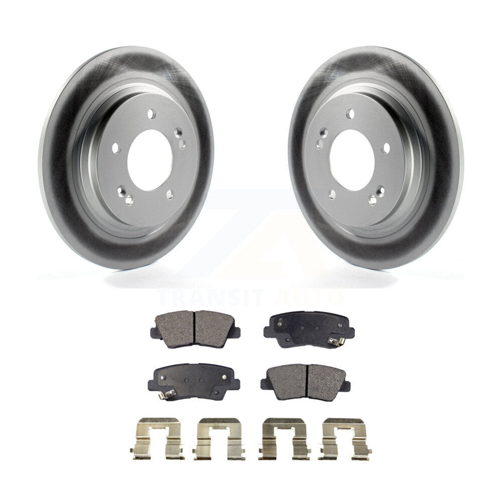 Coated Disc Rotors and Ceramic Brake Pads Kit-KGT-101647 - Kit.bestparts.ca