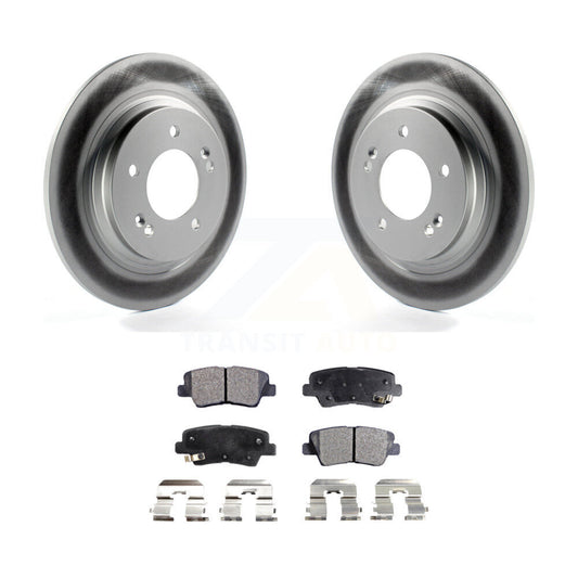 Coated Disc Rotors and Ceramic Brake Pads Kit-KGT-101648 - Kit.bestparts.ca