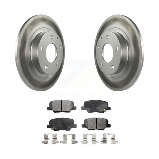 Coated Disc Rotors and Ceramic Brake Pads Kit-KGT-101650 - Kit.bestparts.ca