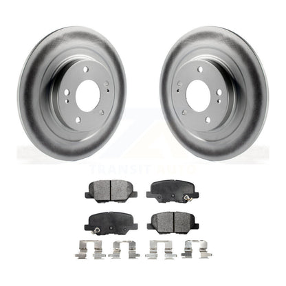 Coated Disc Rotors and Ceramic Brake Pads Kit-KGT-101651 - Kit.bestparts.ca