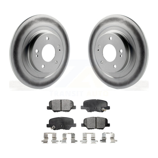Coated Disc Rotors and Ceramic Brake Pads Kit-KGT-101651 - Kit.bestparts.ca