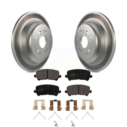Coated Disc Rotors and Ceramic Brake Pads Kit-KGT-101652 - Kit.bestparts.ca