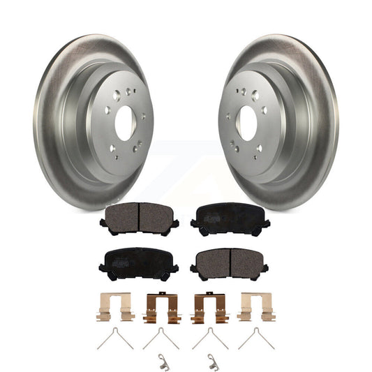 Coated Disc Rotors and Ceramic Brake Pads Kit-KGT-101652 - Kit.bestparts.ca