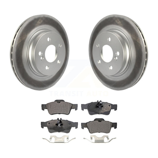 Coated Disc Rotors and Ceramic Brake Pads Kit-KGT-101658 - Kit.bestparts.ca