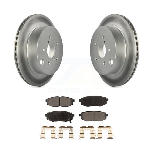 Coated Disc Rotors and Ceramic Brake Pads Kit-KGT-101664 - Kit.bestparts.ca