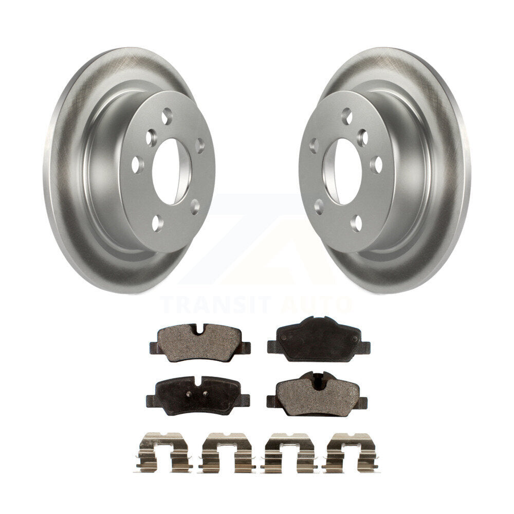 Coated Disc Rotors and Ceramic Brake Pads Kit-KGT-101667 - Kit.bestparts.ca