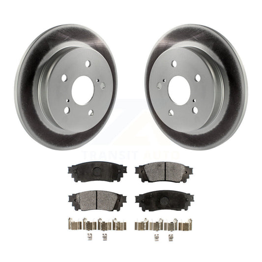 Coated Disc Rotors and Ceramic Brake Pads Kit-KGT-101672 - Kit.bestparts.ca