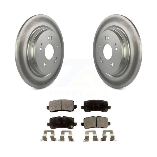 Coated Disc Rotors and Ceramic Brake Pads Kit-KGT-101678 - Kit.bestparts.ca