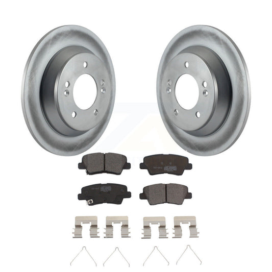 Coated Disc Rotors and Ceramic Brake Pads Kit-KGT-101680 - Kit.bestparts.ca
