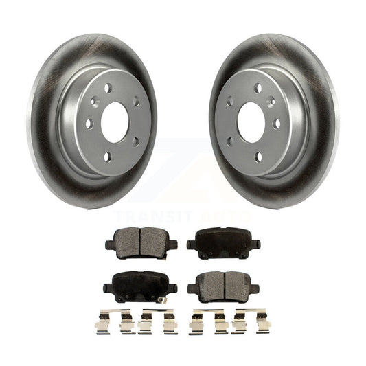 Coated Disc Rotors and Ceramic Brake Pads Kit-KGT-101686 - Kit.bestparts.ca